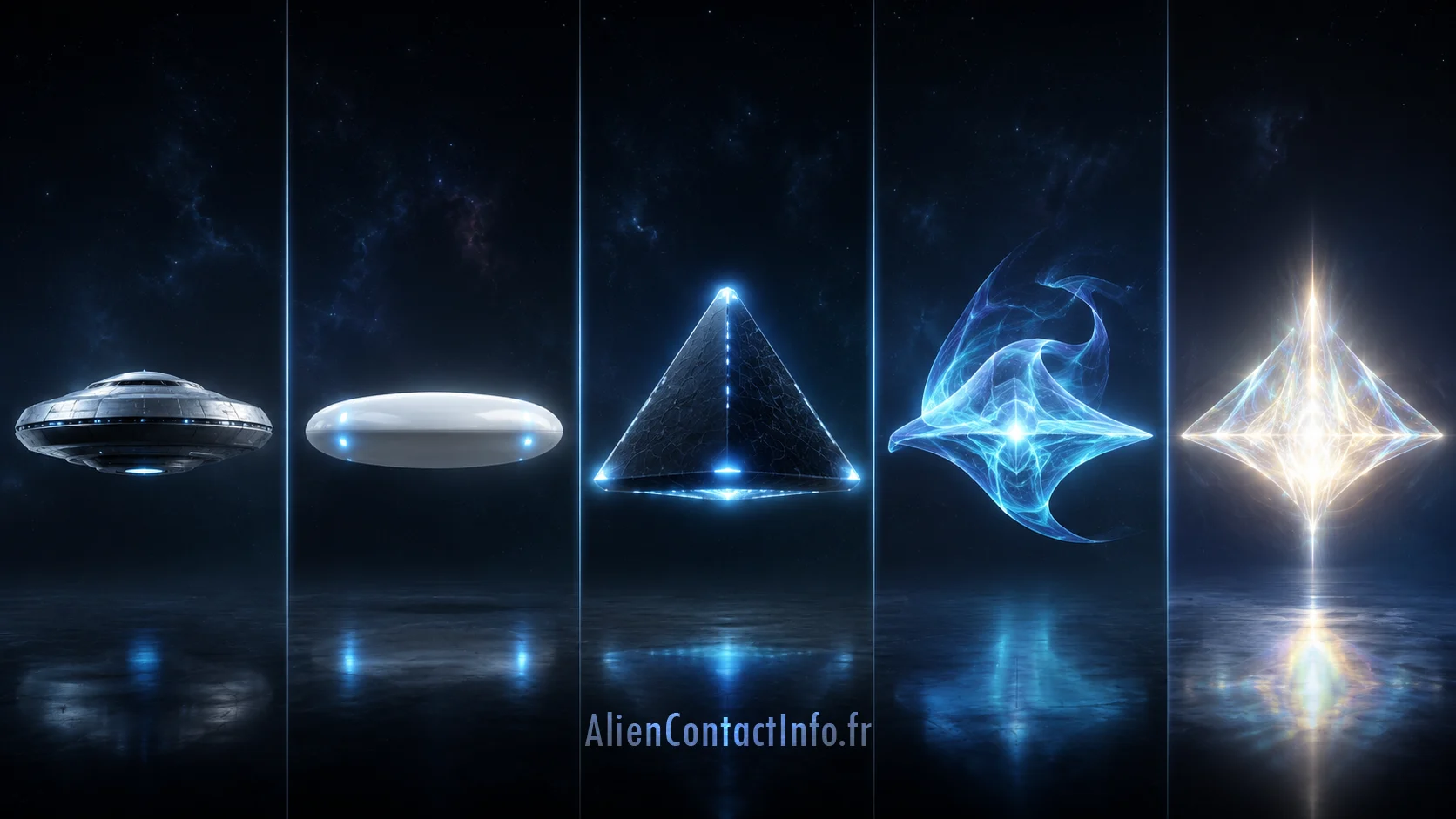types de vaisseaux extraterrestres