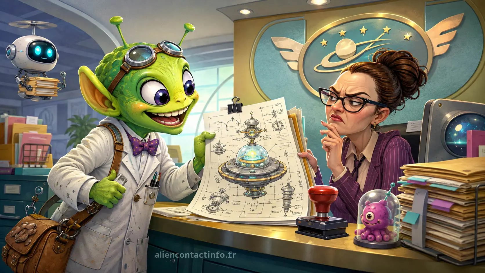 Brevet technologie extraterrestre